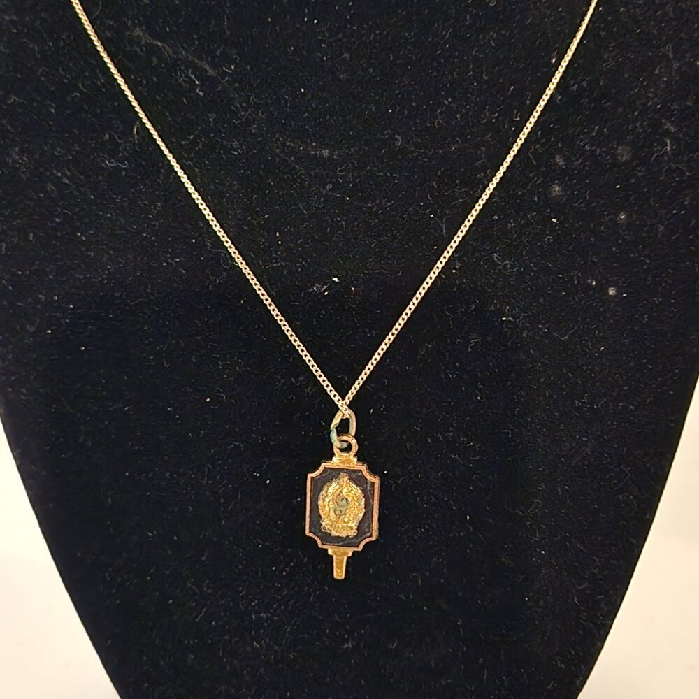Vintage 1940-50'S Era Collegiate Music Award Necklace